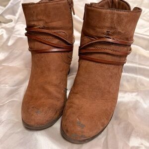 Madden Girl Brown Heeled Boots